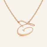 Letter Garden Necklace