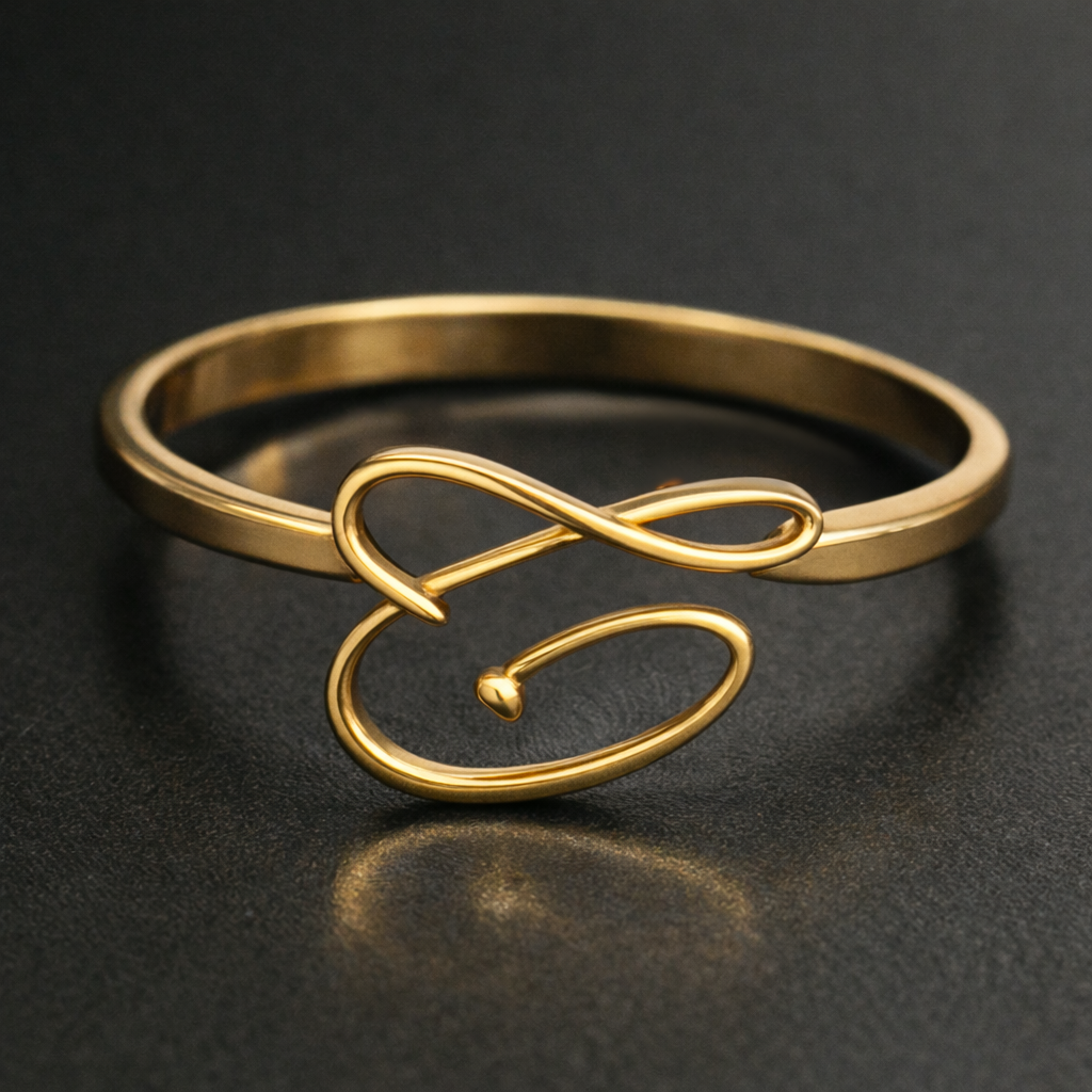 Letter Garden Ring