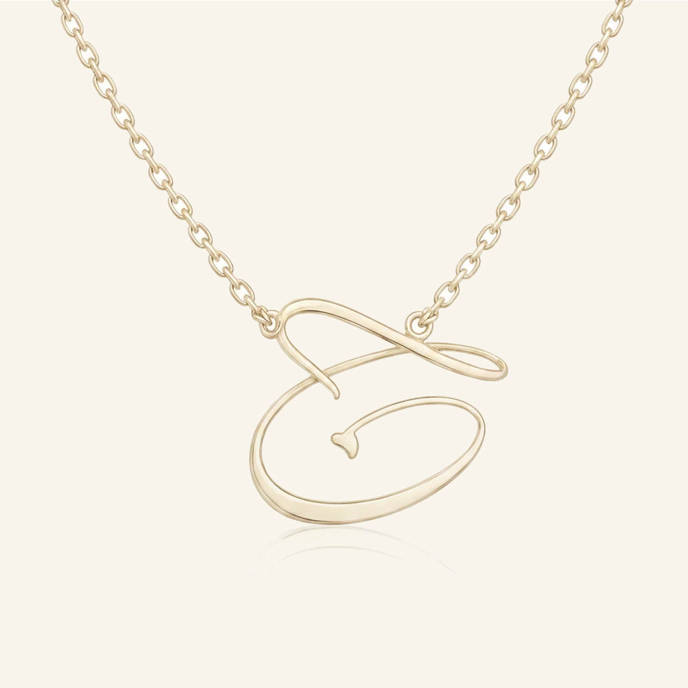 Letter Garden Necklace