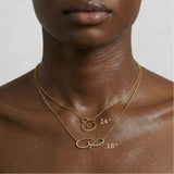 Letter Garden Necklace