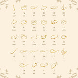 Letter Garden Ring