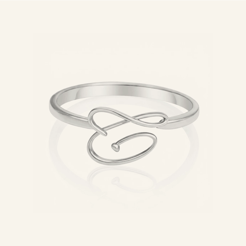 Letter Garden Ring