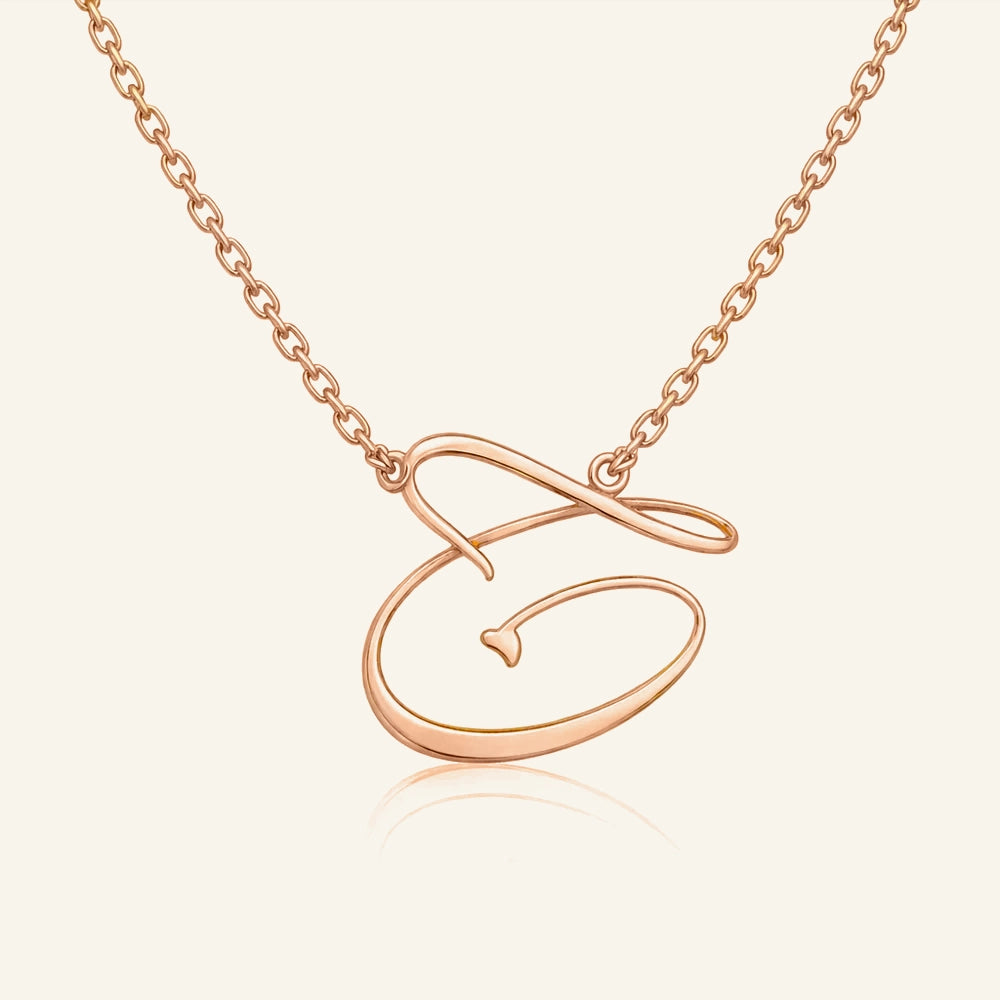 Letter Garden Necklace